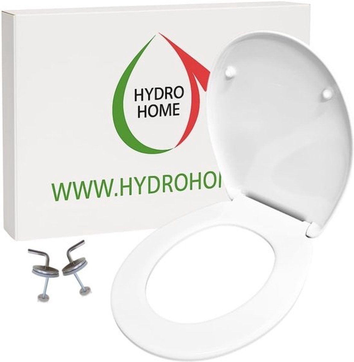 Universele Duroplast Toiletzitting met Softclose Scharnieren