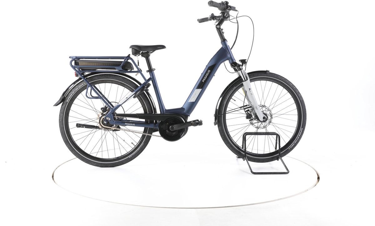 Pegasus Solero E8R Plus Elektrische citybike Bosch Accu 500Wh 26" 2023 blauw Pro