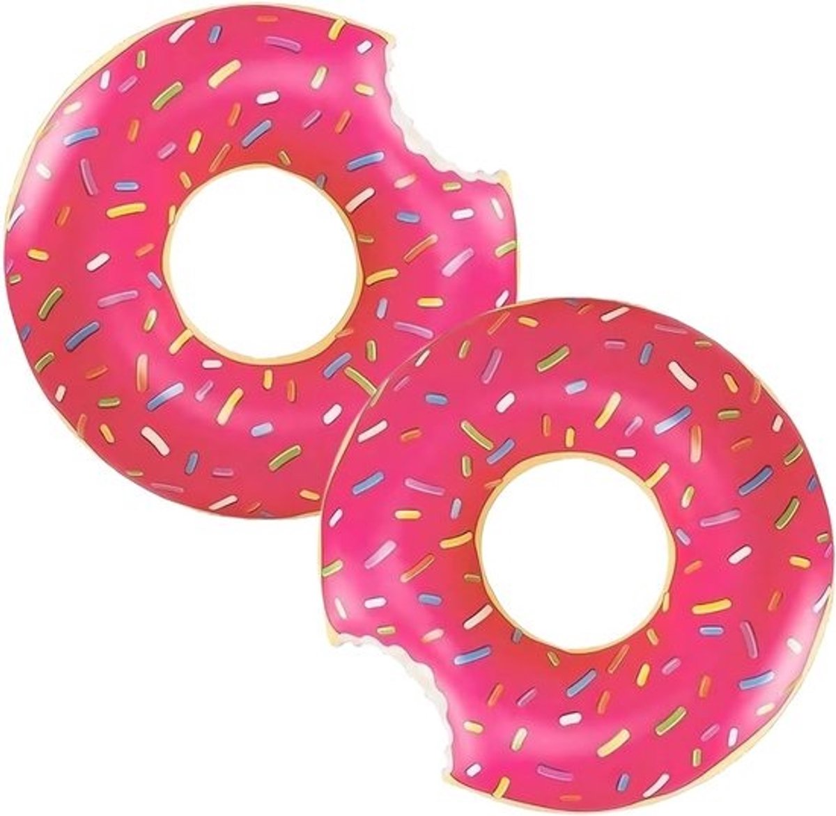 Grote Opblaasbare Zwemband voor Volwassenen - Donut Zwemring 120 cm Zomer Waterpret