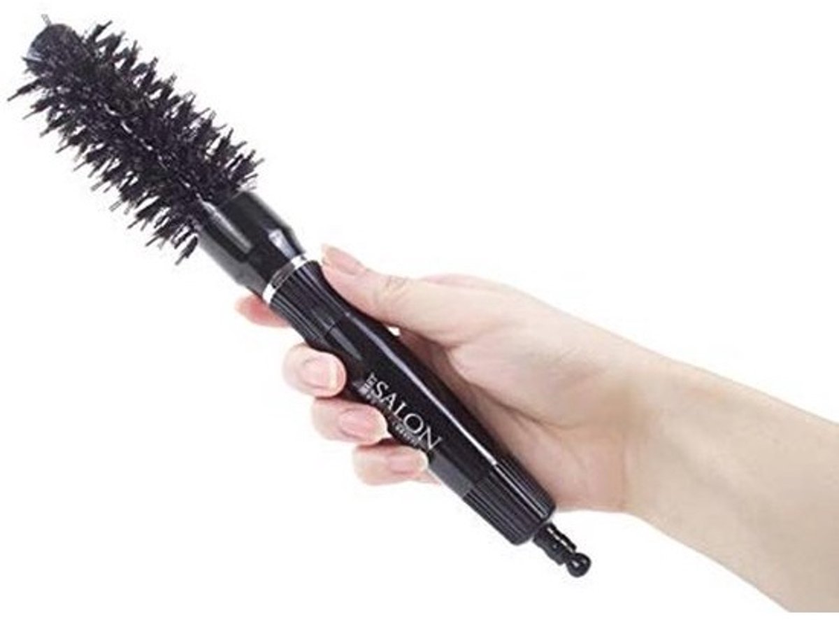 Ronde Föhnen Haarborstel met Zwijnenharen en Nylon Pinnen voor Korte Haar - 25mm Diameter