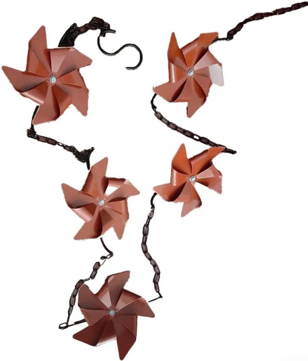 Geschikt voor alen regenketting Geschikt voor 8 windmolentjes, 1,5 Geschikt voor er lang, perfect Geschikt voor terrassen en tuinen.