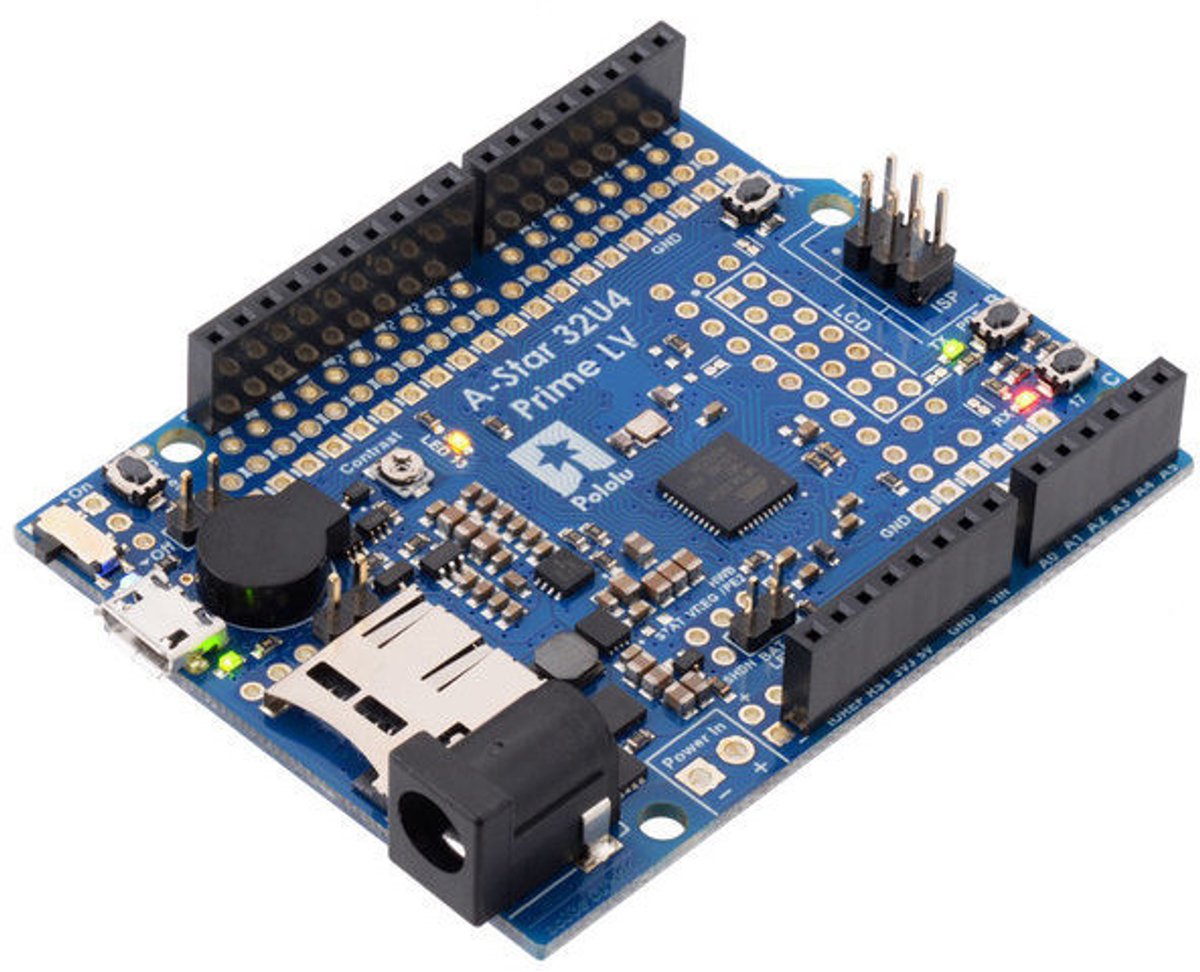 A-Star 32U4 Prime LV microSD Pololu 4008