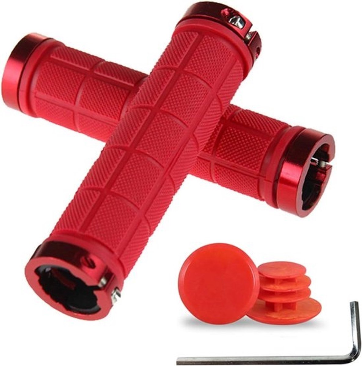 Ergonomische fietsgrepen van zacht rubber - Antislip grip voor MTB en BMX