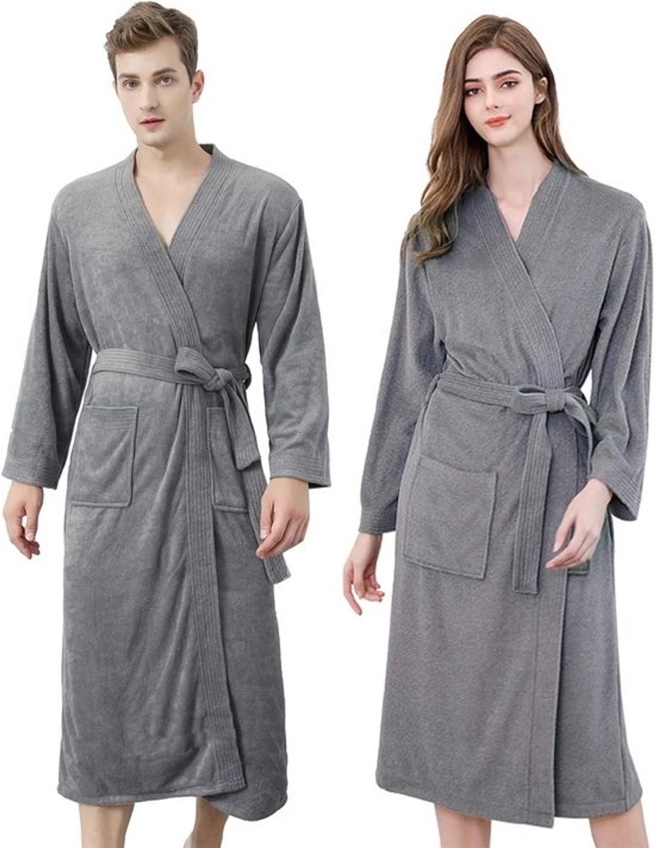 Xiang Ru Kimono badjas, dames heren badjas, badjassen voor koppels houdt van nachthemd voor alle seizoenen