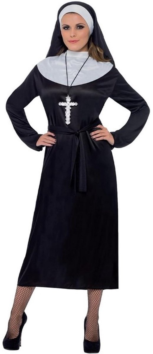 Elegante Zwarte Jurk voor Dames met Riem en Hoofddeksel - Feestelijke Kleding