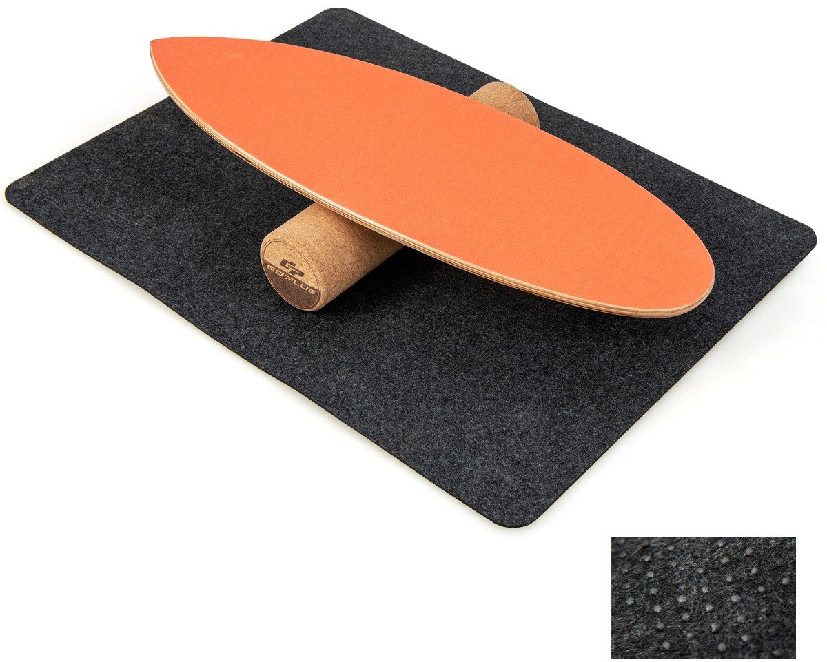 SureDeal® - Turnstang - Balance Board Hout - Thuis - Kurkrol Balansboard Uit - 75x25,5 cm - Naturel