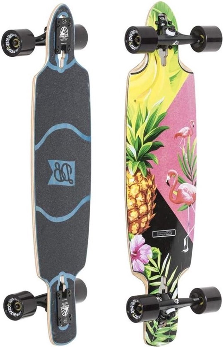 Longboard - Directional Cruiser - Afstand Afleggen - Comfortabele Lean - 36 inch - Groen