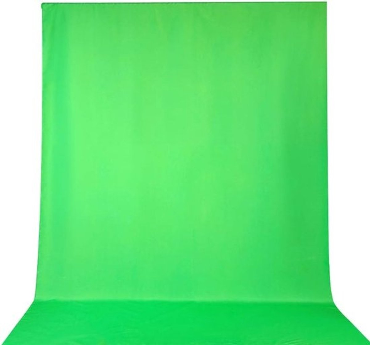 Groot Groen Achtergronddoek 3x6m van Pluizige Muslin voor Fotostudio