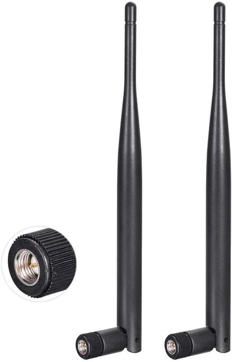 Dubbele 4G LTE Antenne 6dBi met SMA Male Connector voor Routers en Camera's