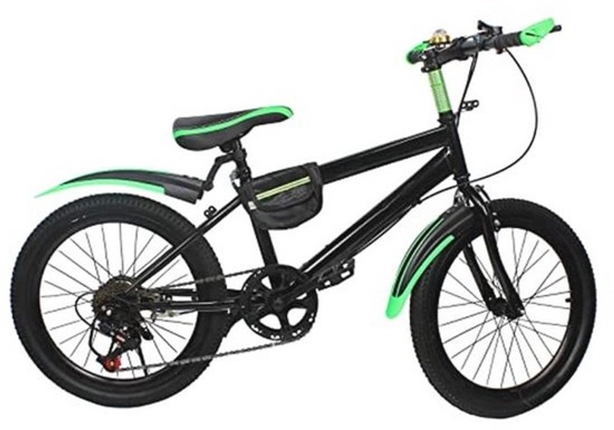 20 Inch Mountain Bike - Children's Bicycle with Double Disc Brakes for Outdoor Sports