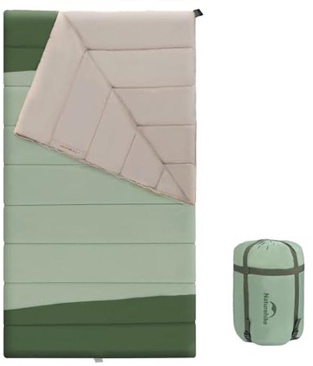 Lichtgewicht Katoenen Slaapzak voor 3-4 Seizoenen - Waterdicht en Geschikt voor Kamperen en Reizen - 220 x 115 cm