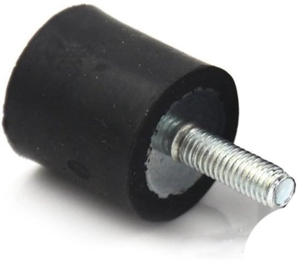 Rubberen Trillingsdempers - Schokdempers Isolator - Apparatuur Stabiliseren - Natuurlijk Rubber Staal - M6x18mm 25x30mm - Zwart