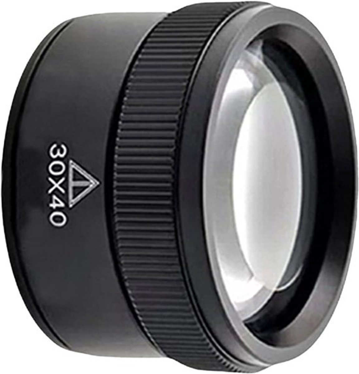 Juwelier Vergrootglas - Vergrootglas met LED - Precisie Inspectie - 30x Vergroting - 4.7 x 2.85 cm - Zwart