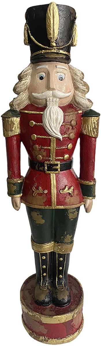 Clayre & Eef Decoratie Notenkraker Rood Keramiek