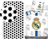 Real Madrid slaapkamerset; dekbedovertrek en hoeslaken