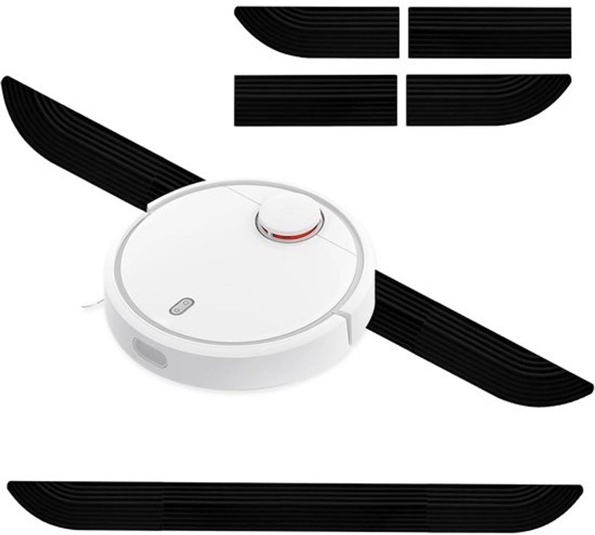 Drempelhelling voor Robotstofzuiger - Robuuste Siliconen Oprit voor Drempels
