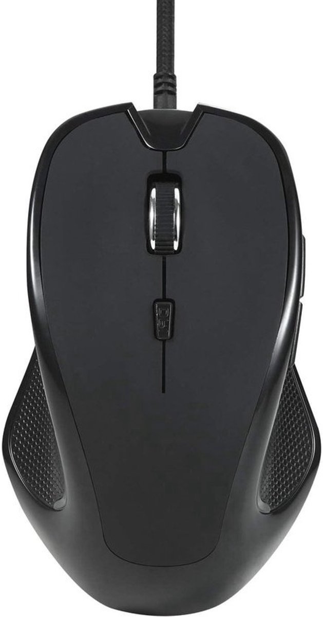 Verwarmde Muis - Ergonomische Muis - Comfortabel Werken - Verwarmde Vingertoppen - 110mm Lengte - Zwart