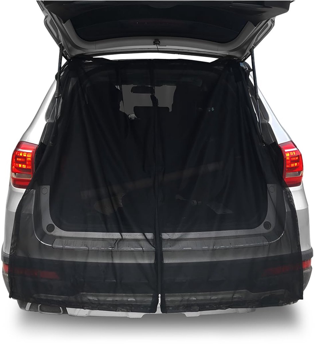 Auto Achterklep Net - Muggennet & Zonwering van Ademend Mesh Stof - Voor Ventilatie, Outdoor, Camping, Vissen