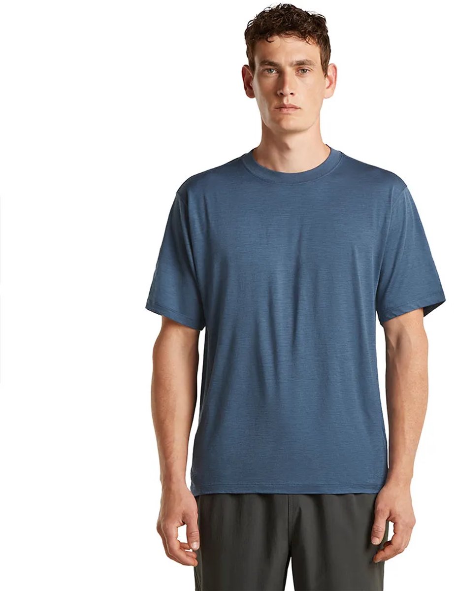 Icebreaker 150 Tech Lite Relaxed T-shirt Met Korte Mouwen Blauw S Man