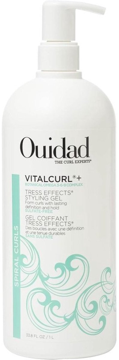 Krullen Definiërende Styling Gel met Sterke Hold voor Unisex - 1000 ml
