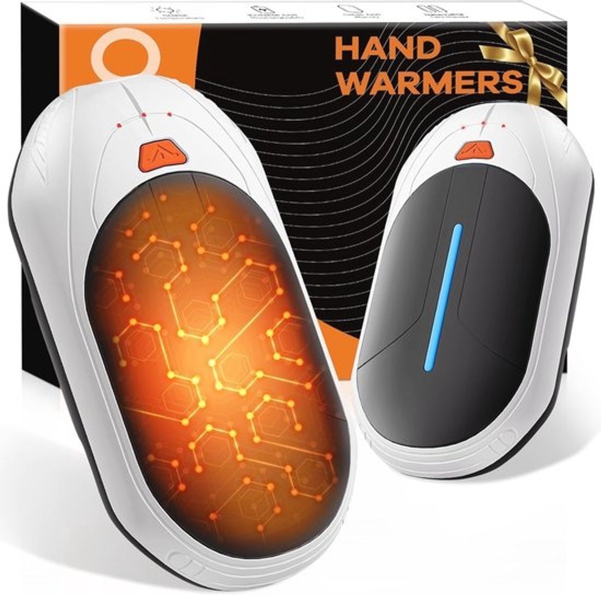 Oplaadbare handwarmers set van 2 - Ideaal voor buitenactiviteiten en koude dagen