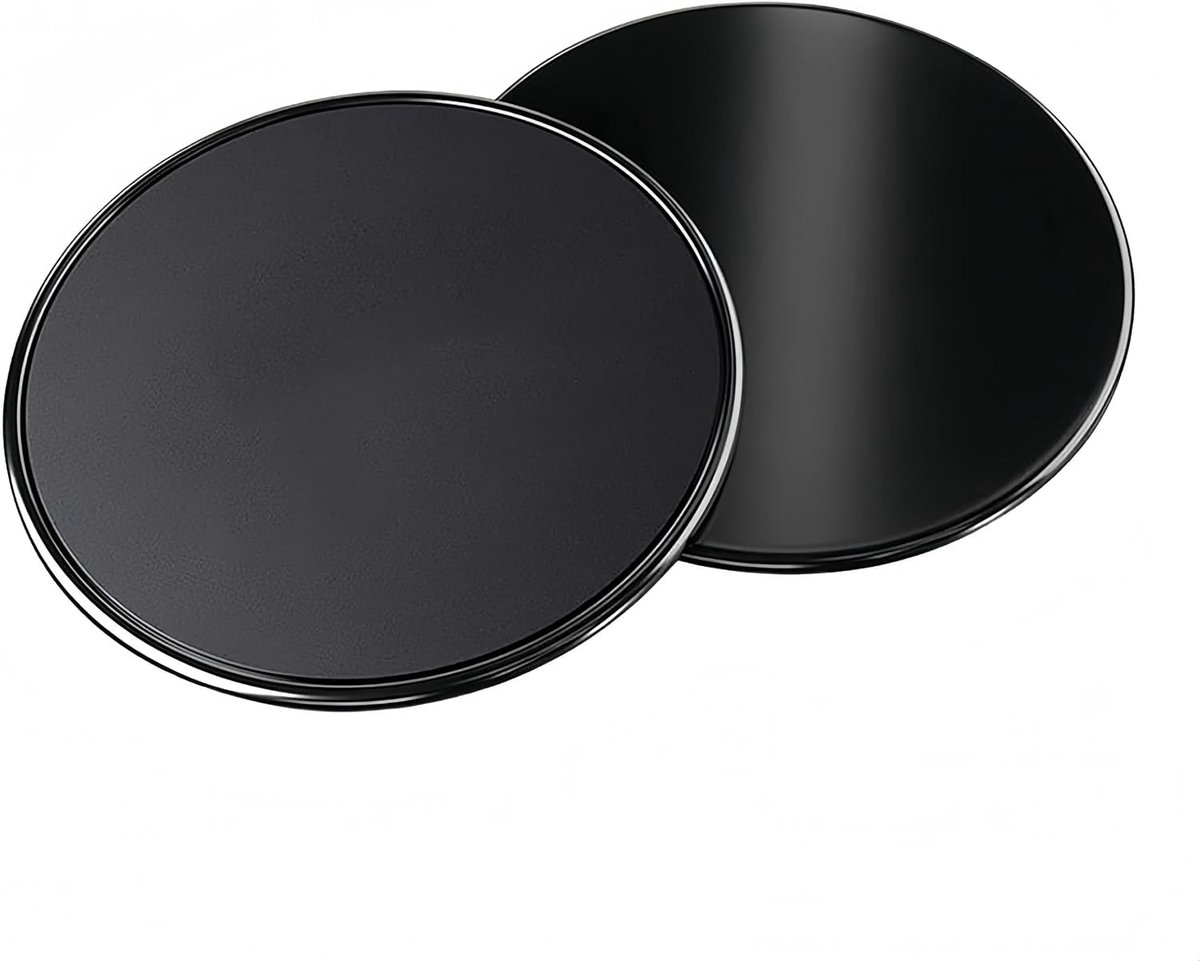Dubbelzijdige Glijdschijven voor Fitness - 2 Stuks Oefen Sliders voor Thuis, Gym en Training, Ideaal voor Abdomen en Workouts