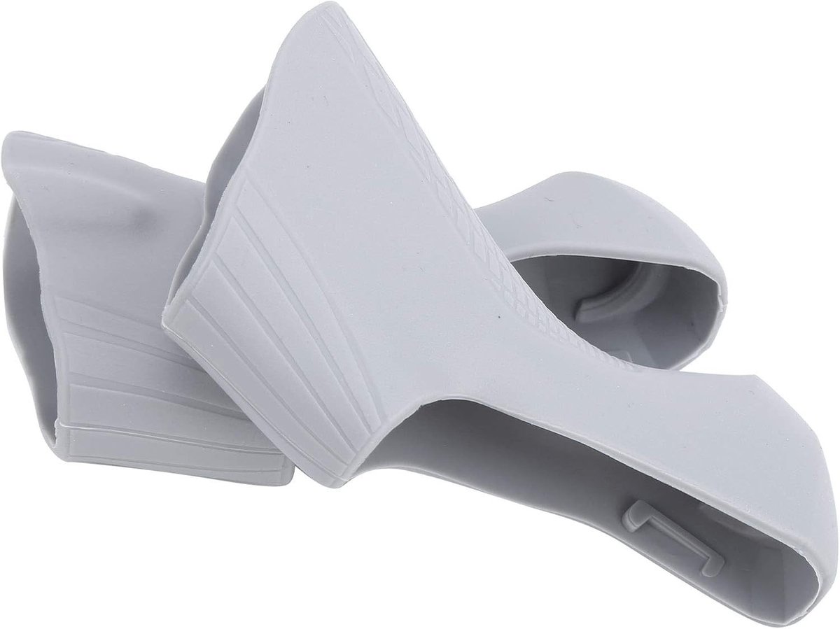 Verstelbare Remhendel Beschermhoes voor Fietsen, Grip Sleeves voor Verbeterde Controle en Comfort, Geschikt voor Diverse Racefietsen, 1 Paar (Grijs)