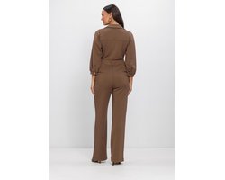 AAIKO Vion Vis 147 Jumpsuits Dames - Bruin - Maat XL