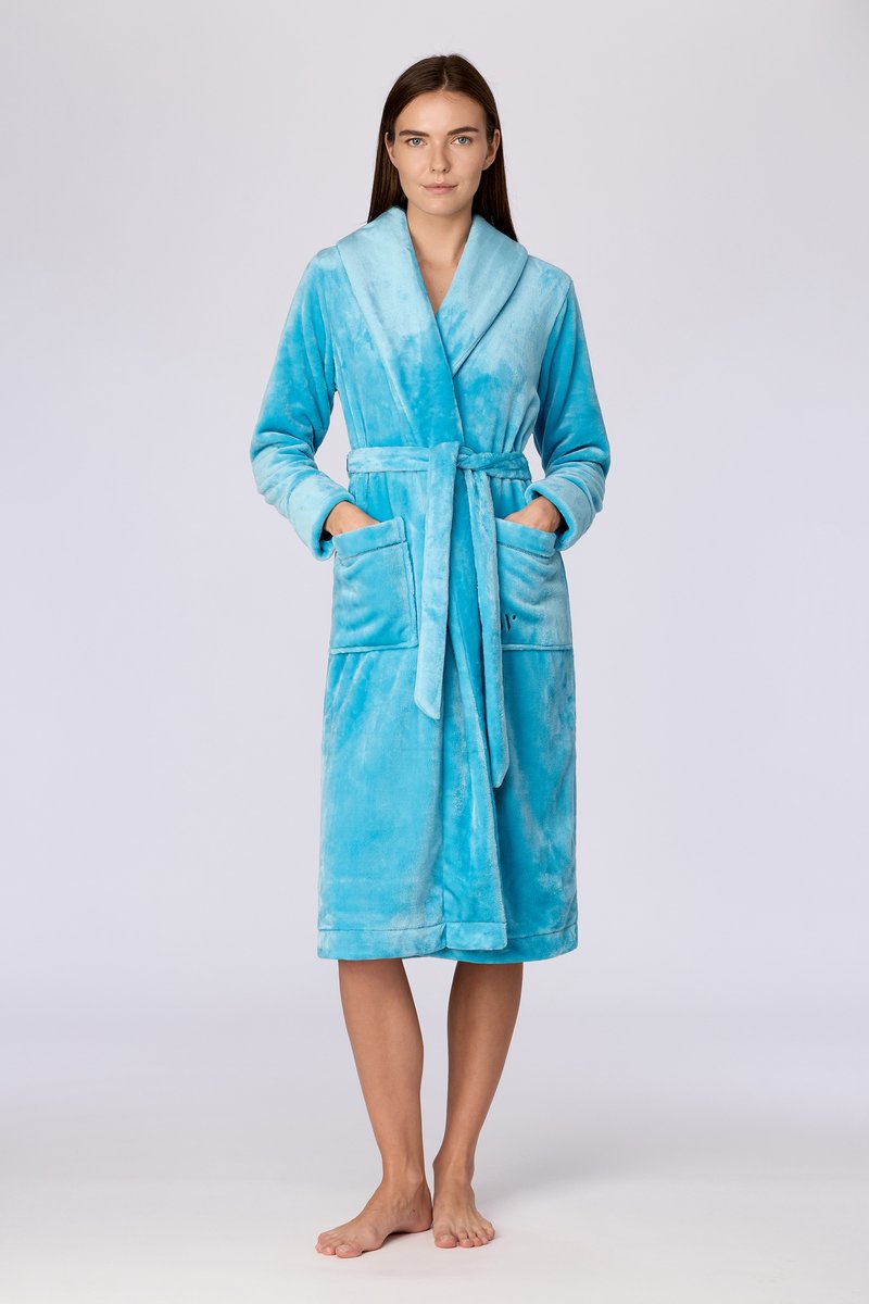 Woody Dames kamerjas blauw - maat XXL