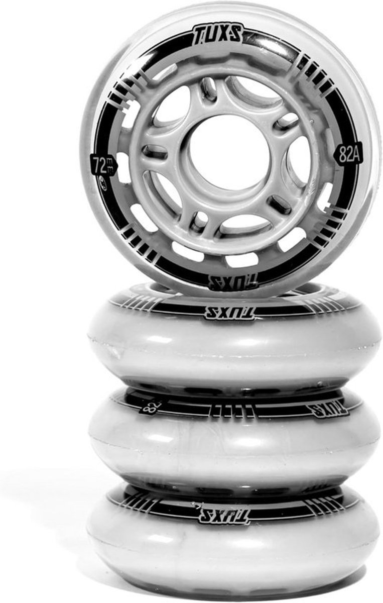 Duurzame Inline Skates Wielen 76x24mm 82A voor Recreatief Skaten Binnen en Buiten