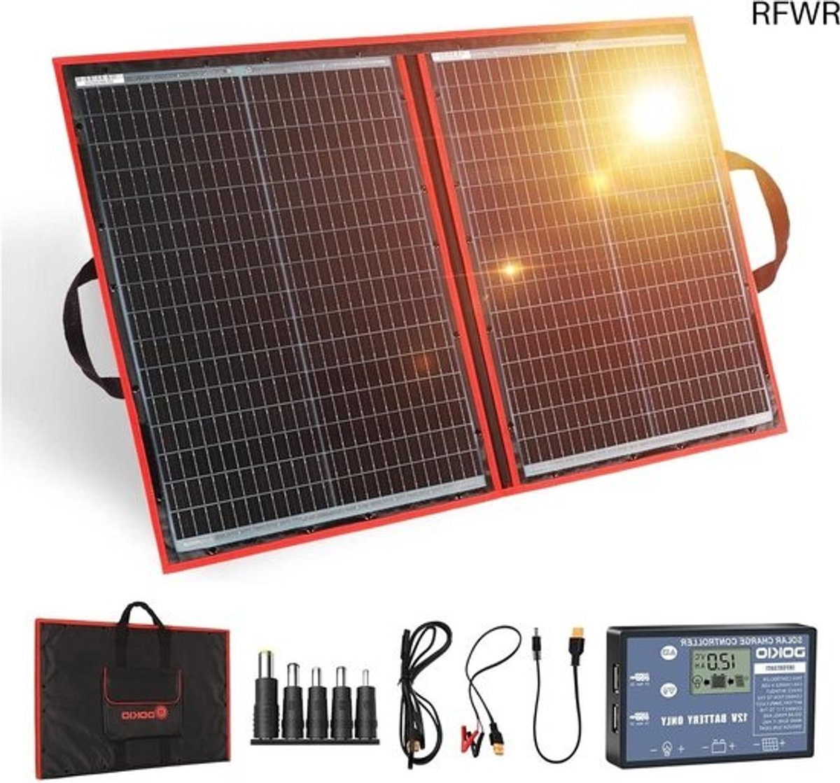 Zonnepanelen Compleet Pakket - Zonnepaneel - Plat Dak - (amount of Watts) - Zelfvoorzienend