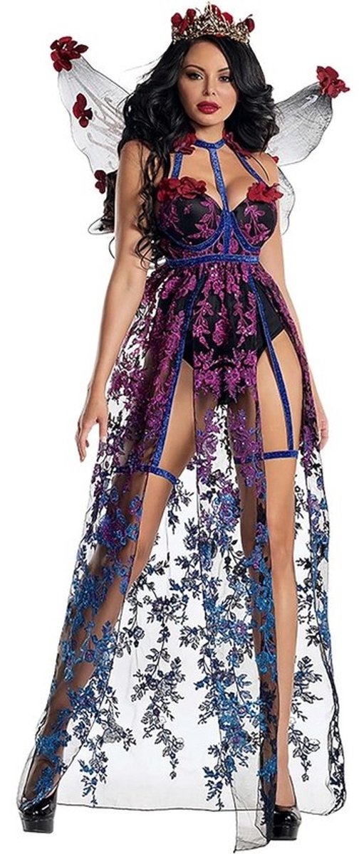 Kostuum Dark Fairy Queen voor Dames