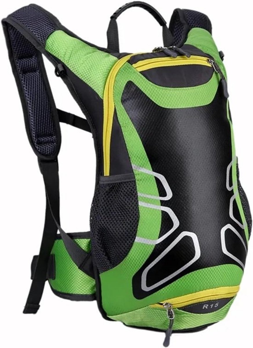 Waterdichte Fietsrugzak 15L - Sport en Outdoor Rugtas voor Motor en Racefiets