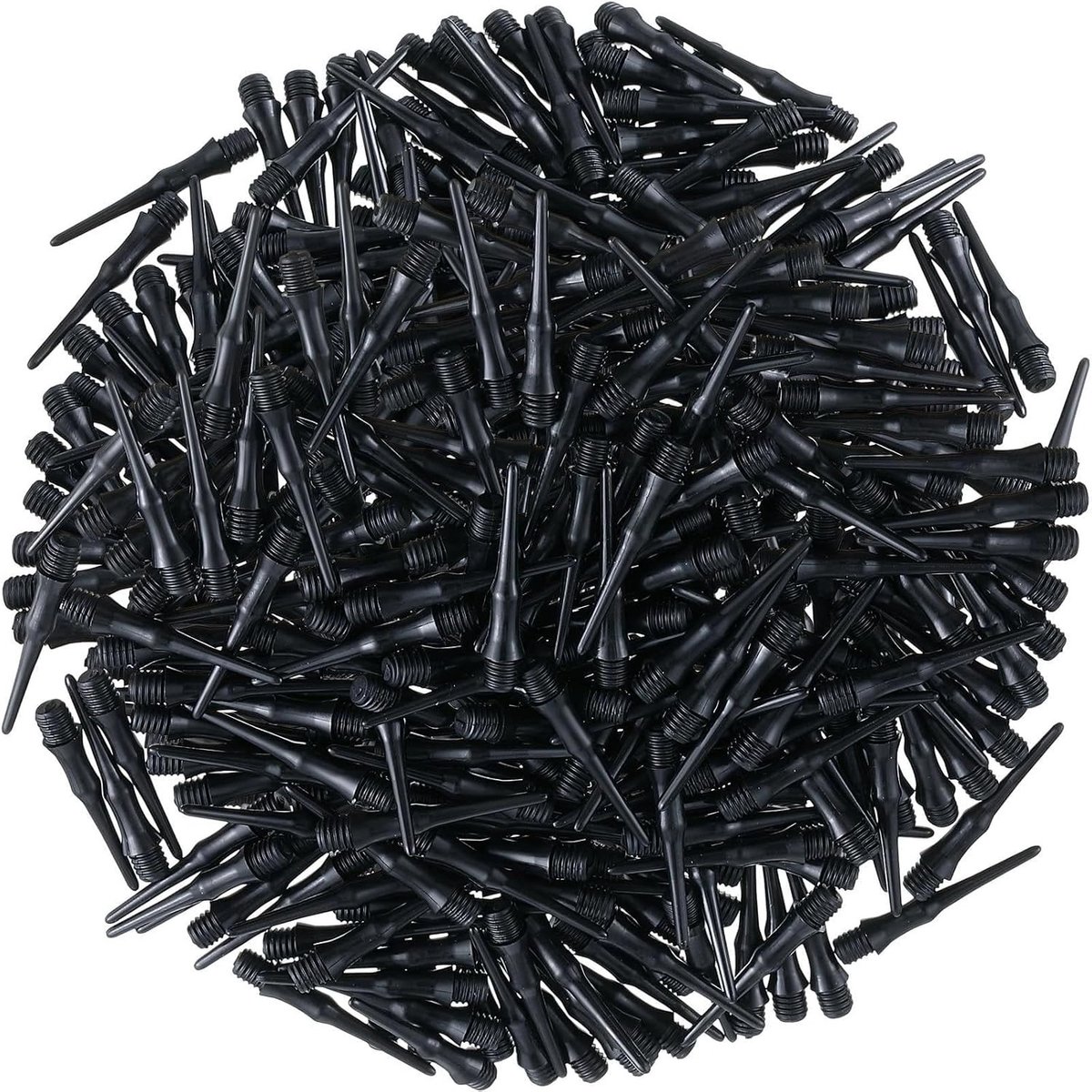 Set van 200 Interchangeable Dart Flights met Plastic Tips en 2BA Draad voor Competitie en Vermaak