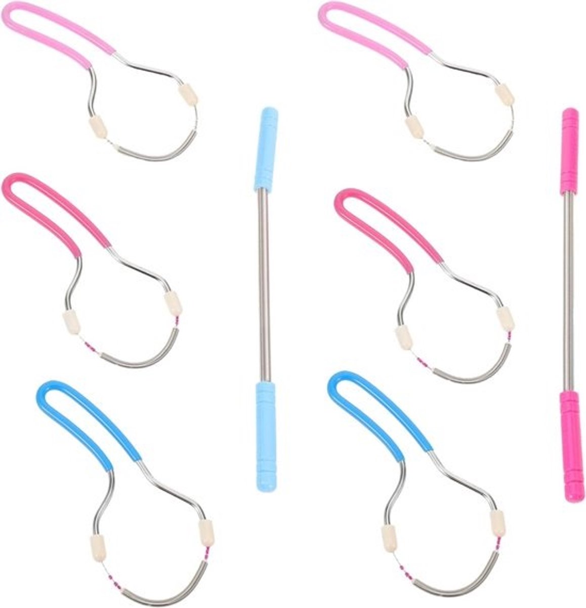 Gezichtshaar Verwijderaar - Ontharingsapparaat Veertje - Precisie Ontharen - Ergonomisch Ontwerp - 20 cm Lengte - Diverse Kleuren