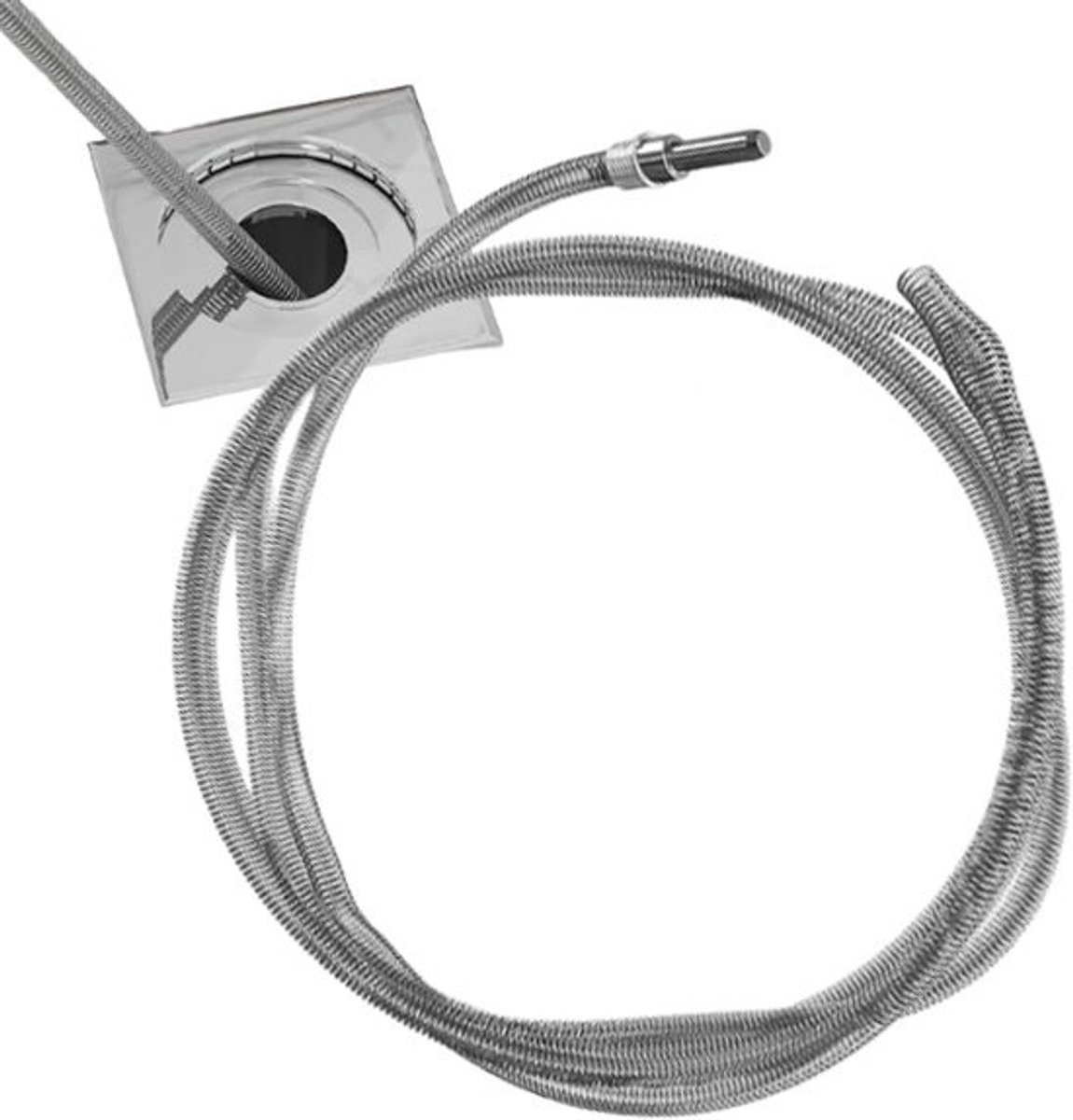 Afvoerontstopper - Veer reiniger - Verstoppingen oplossen - Flexibele tang ontwerp - 2 tot 4 meter - Zilver