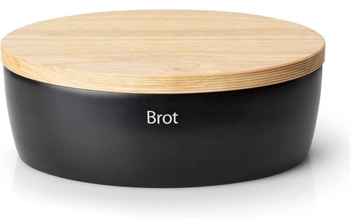 Ovale Broodpan - Broodtrommel Keramiek - Vers Brood Houden - Ventilatie En Snijplank Deksel