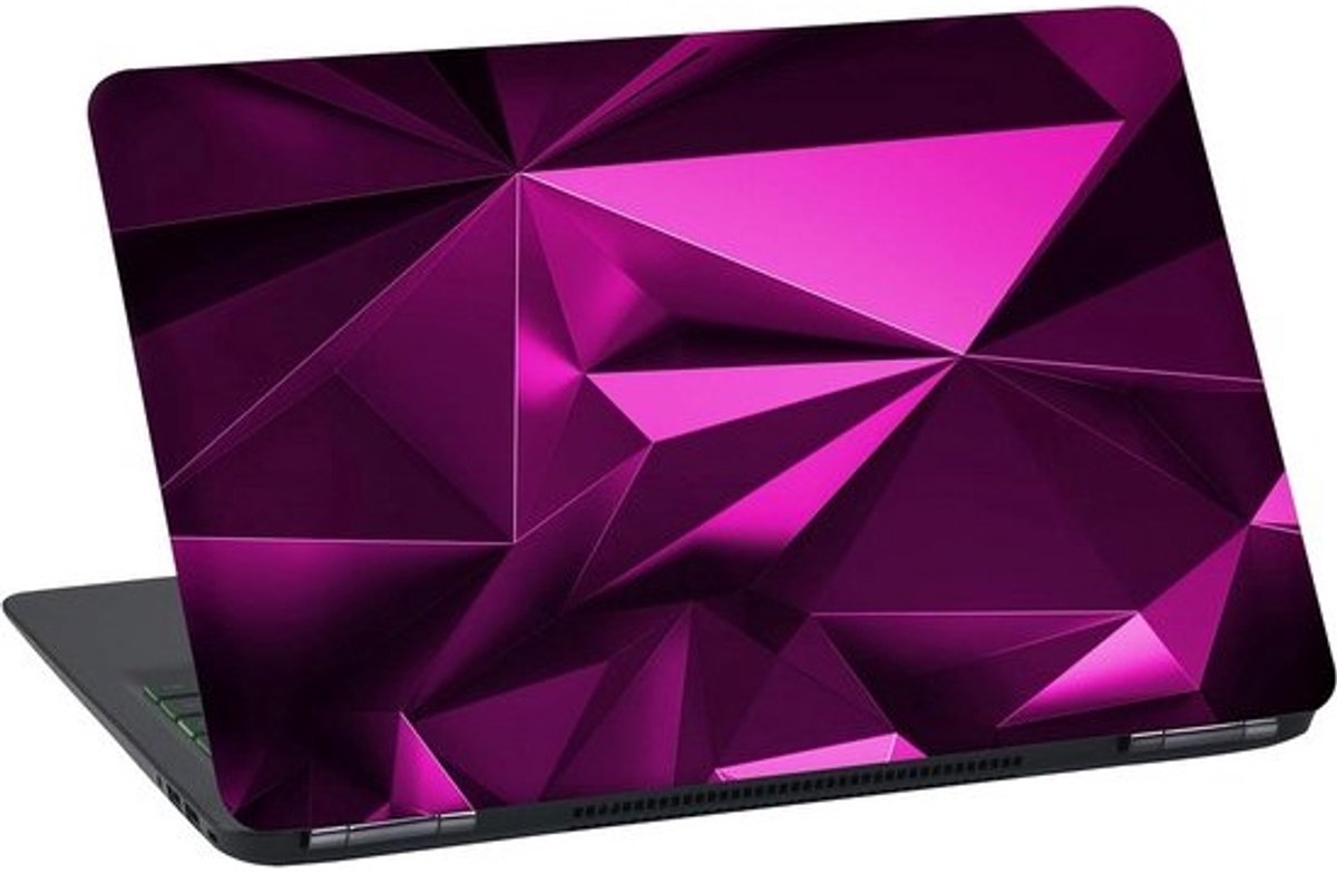 Laptop Folie Cover - Notebook Sticker - Laptop Beschermen - Luchtbelvrij Plakken - 38 x 26 cm - Roze