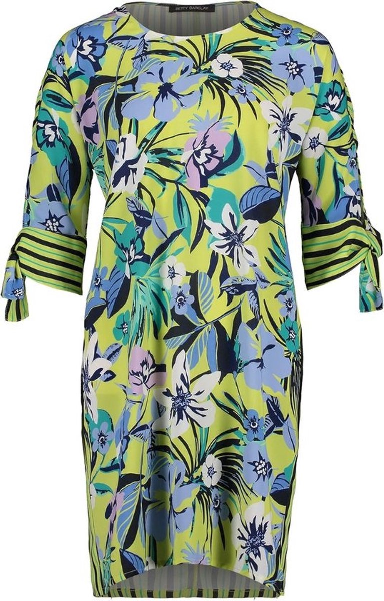 Tijdloze bloemen blousejurk voor dames
