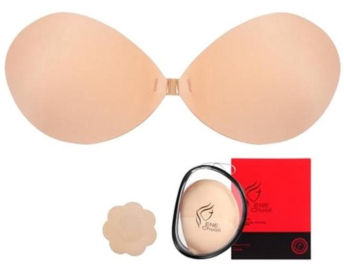 Strapless Backless Zelfklevende Siliconen Push-up BH voor Lage Rug Jurken