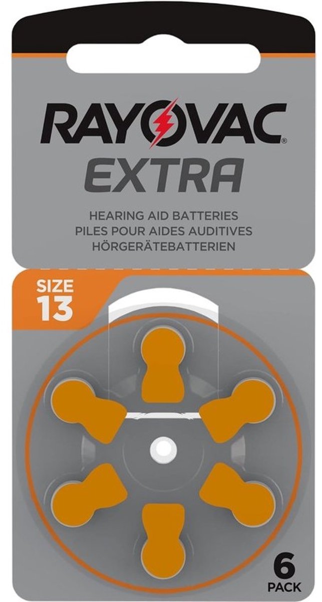Hoortoestel Batterijen - Knoopcel Batterijen - Hoorondersteuning - Betrouwbare Energie - Type 13