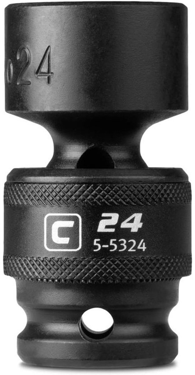 Universele Slagdoppen - Doppen Set - Vastigheden Losdraaien - WaveDrive Grip - 24 mm 1/2 inch - Mangaanfosfaat