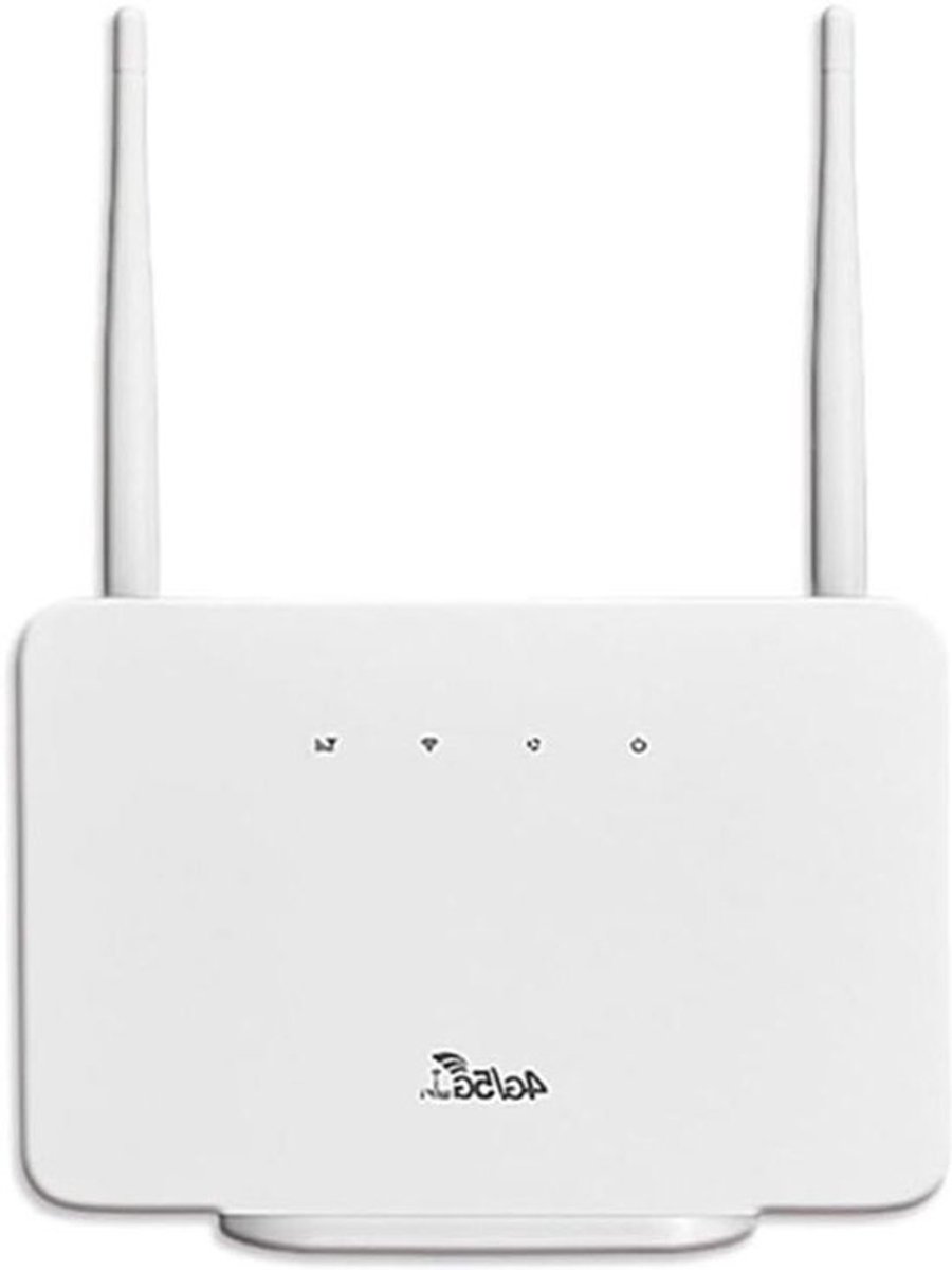Router zonder 4G - Draadloze Router CPE Modem - Internetverbinding - Externe Antenne - 300 Mbps - Wit