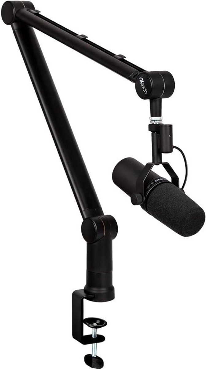 Microfoon Arm - Studiemicrofoon Arm - Podcast Opnemen - 360 Graden Draaibaar - Verstelbaar - Zwart