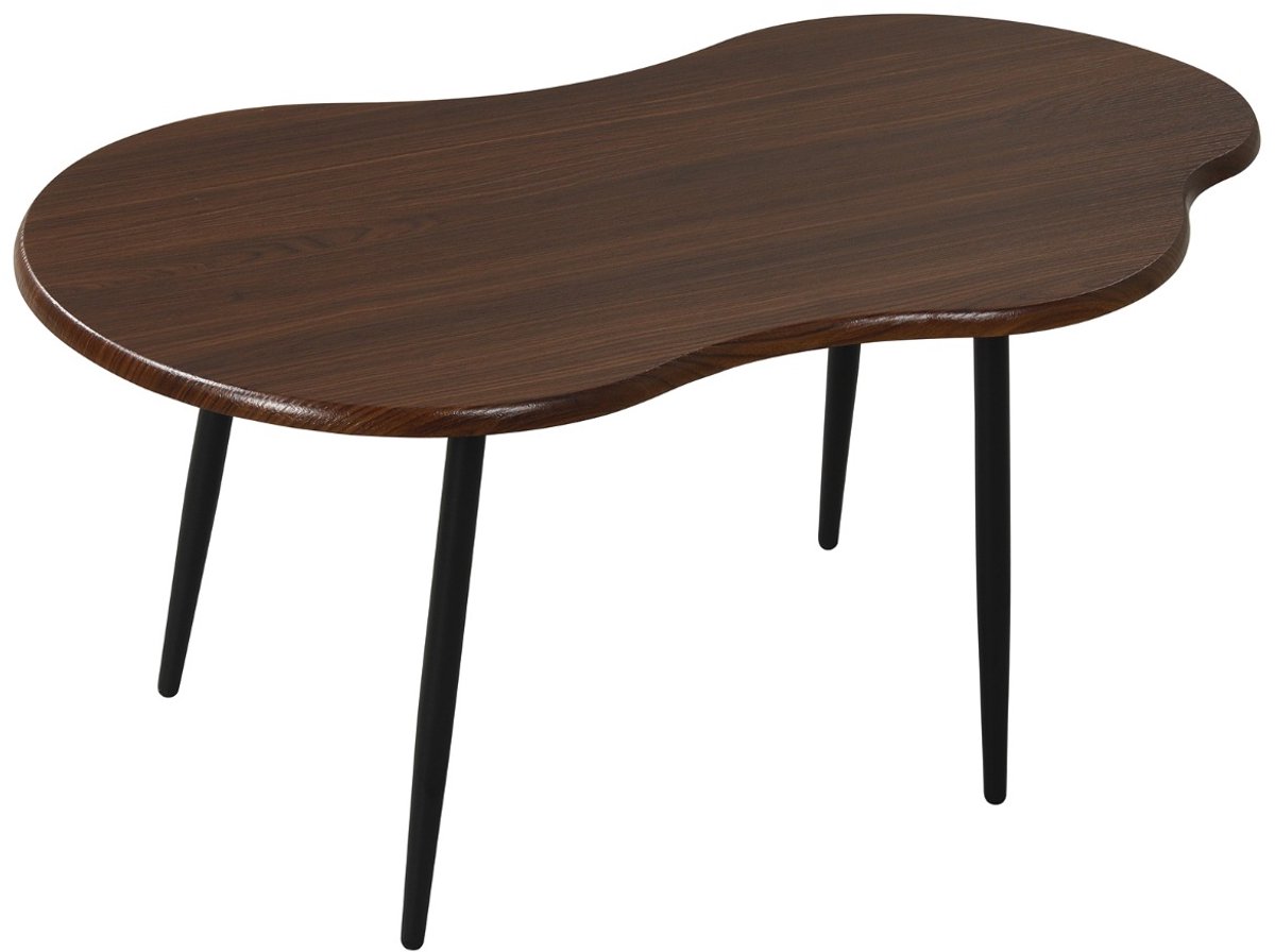 SureDeal® - Salontafel - Wolkvormige Onregelmatige - Metalen Decoratieve Tafel - 100x50x44 cm - Naturel