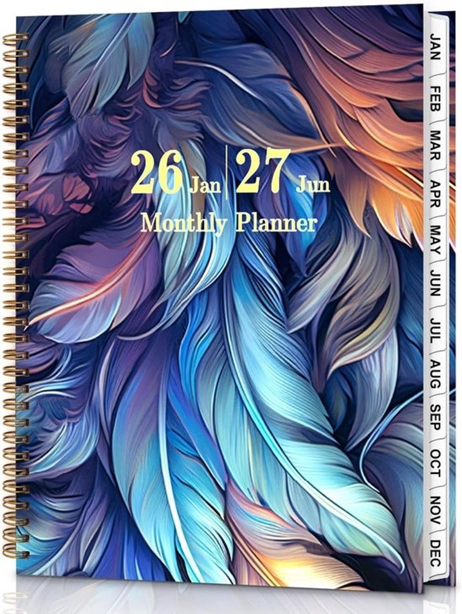 Agenda 2024-2025: 18 Maanden Planner Juli 2024 t/m December 2025 A4