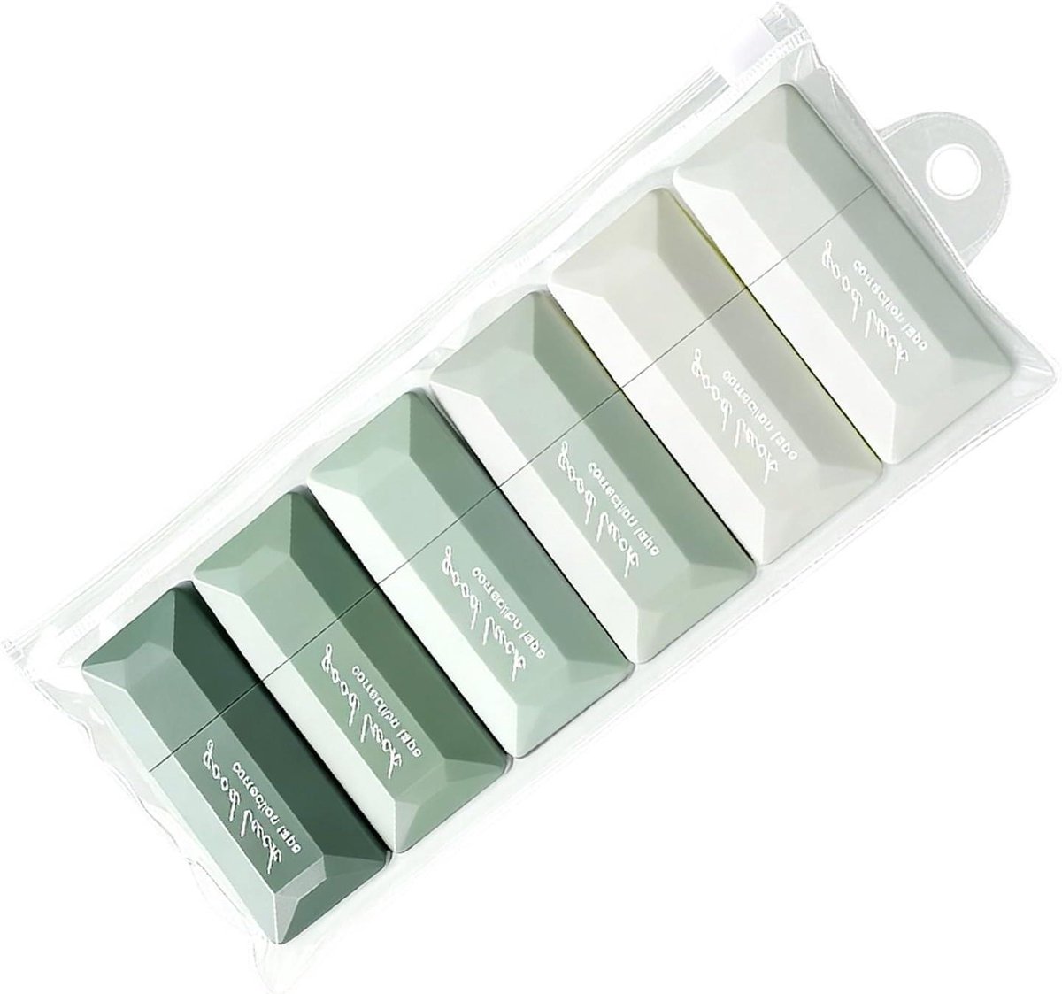 Lijmband Roller Set - Dubbelzijdige Tape - Knutselen en Scrapbooking - Rommelvrije Samenwerking - 6-Delig - Multicolor