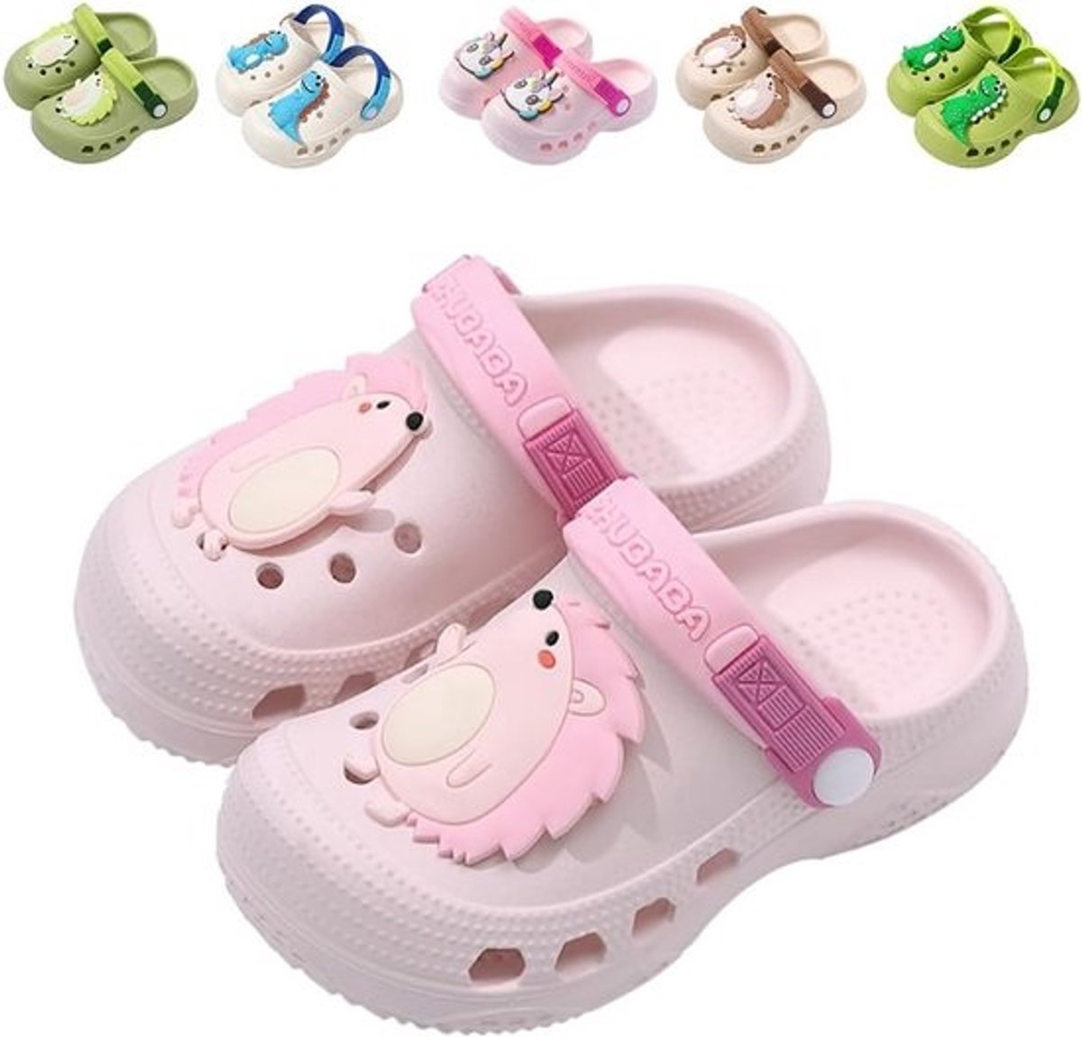 Kinder Clogs met Dinosaurussen Motief | Zomerse Strand- en Waterschoenen voor Jongens en Meisjes