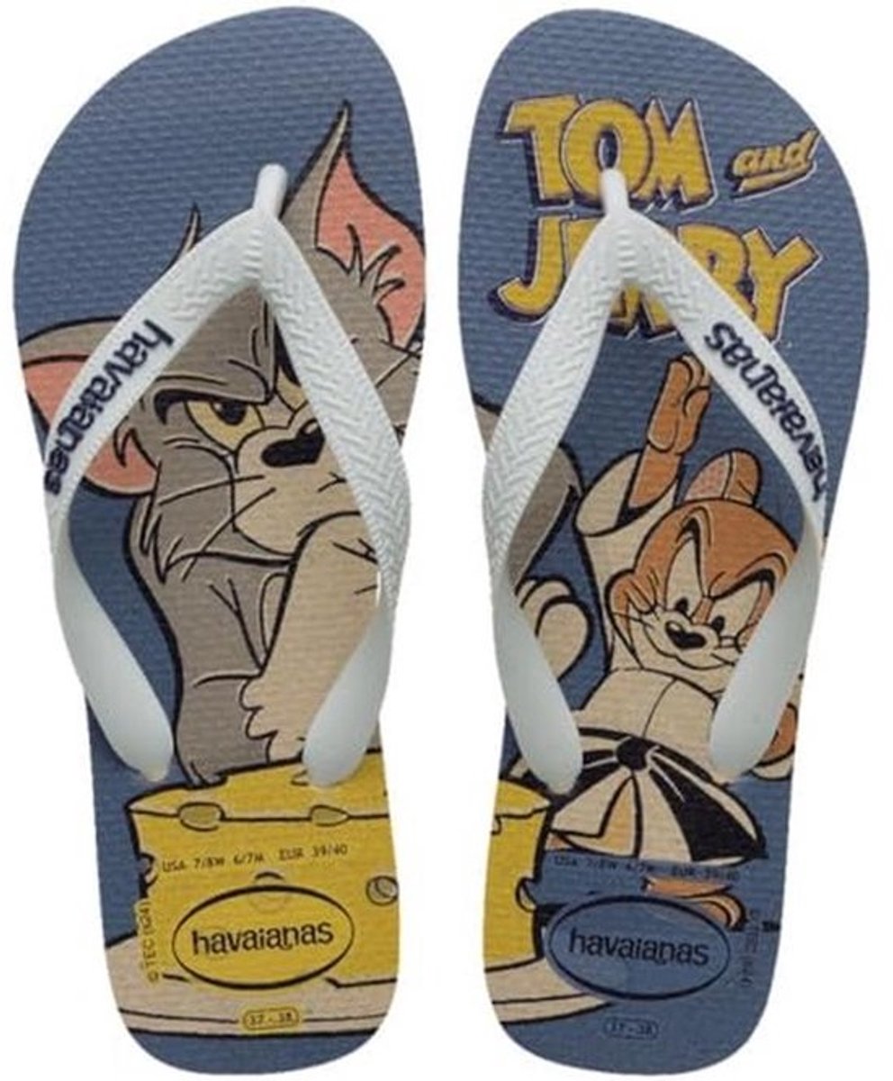 Havaianas uniseks-volwassene Top Warner ClassicsComfortabele teenslippers, duurzaam en licht, zool met Warner Bros-figuren, antislipzool, uniseks