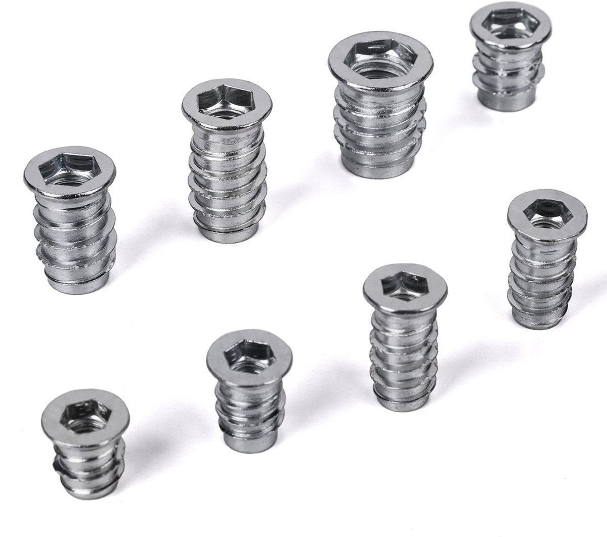 100 stuk Indraaimoffen M6 x 15 mm